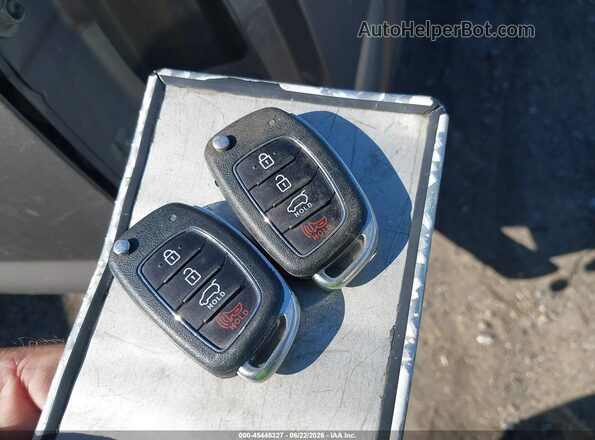 KM8J23A44JU607185 2018 HYUNDAI TUCSON Серый Вид панели приборов