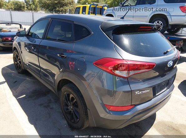 KM8J23A44JU607185 2018 HYUNDAI TUCSON Серый Задняя левая четверть