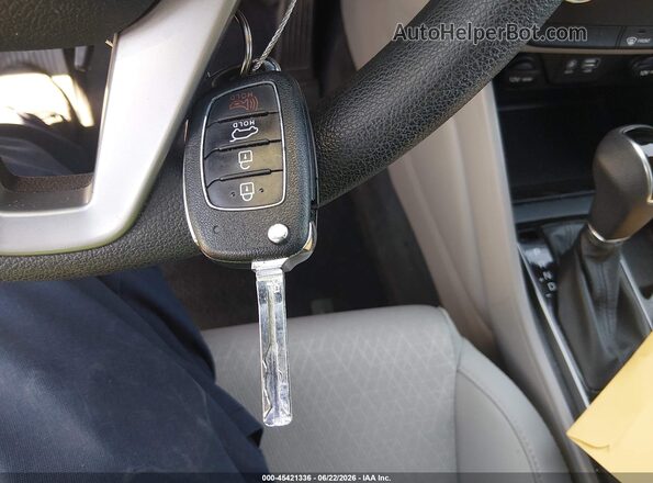 KM8J23A44JU659450 2018 HYUNDAI TUCSON Gray Вид панелі приладів