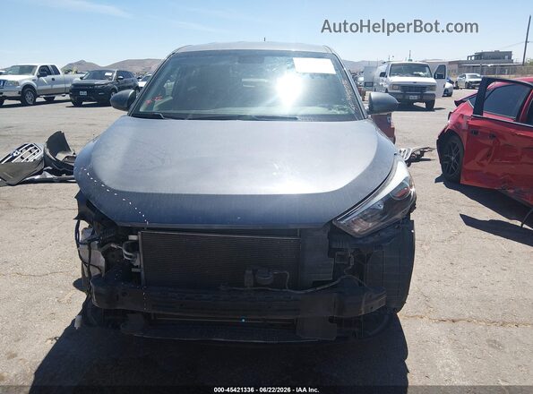 KM8J23A44JU659450 2018 HYUNDAI TUCSON Gray Вид задньої частини салону