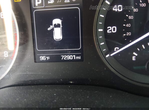 KM8J23A44JU659450 2018 HYUNDAI TUCSON Gray 