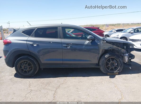KM8J23A44JU659450 2018 HYUNDAI TUCSON Gray Панорамний вид салону 360°