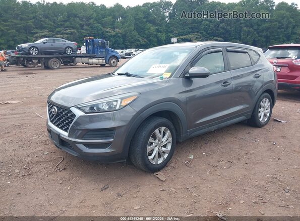 KM8J23A44LU119227 2020 HYUNDAI TUCSON Серый Передняя левая четверть
