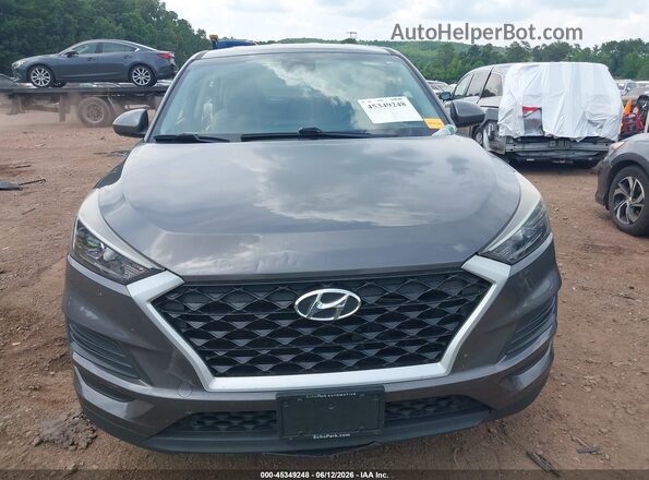 KM8J23A44LU119227 2020 HYUNDAI TUCSON Серый Вид задней части салона