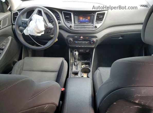 KM8J23A45HU537254 2017 HYUNDAI TUCSON Orange Widok deski rozdzielczej
