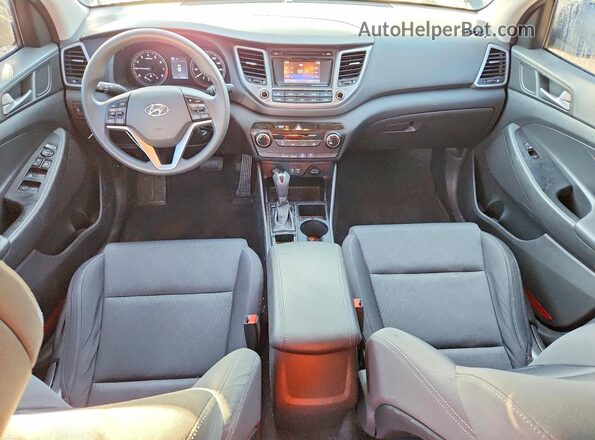 KM8J23A45HU566060 2017 HYUNDAI TUCSON Black Vista del salpicadero