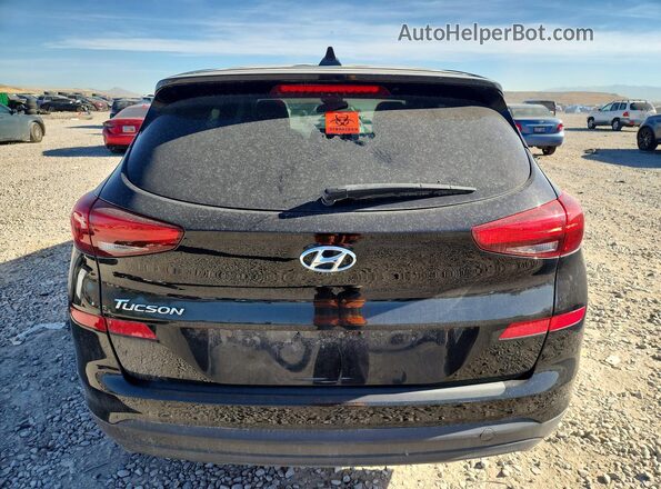 KM8J23A45LU146596 2020 HYUNDAI TUCSON Black Вид ззаду