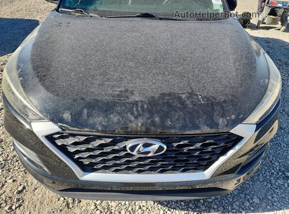 KM8J23A45LU146596 2020 HYUNDAI TUCSON Black Вид задньої частини салону