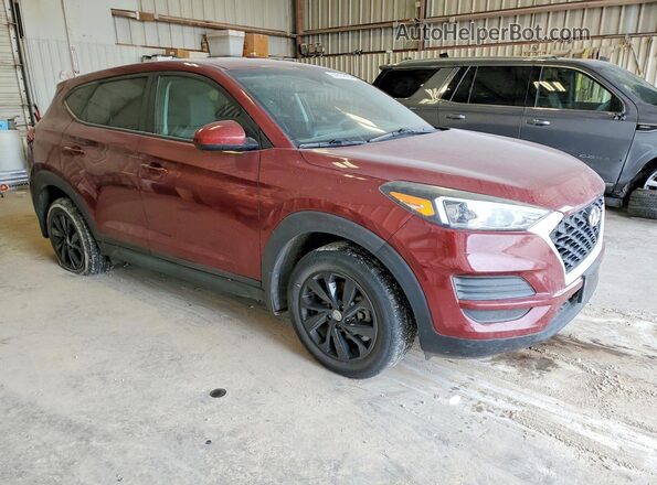 KM8J23A45LU239425 2020 HYUNDAI TUCSON Burgundy Delantero derecho