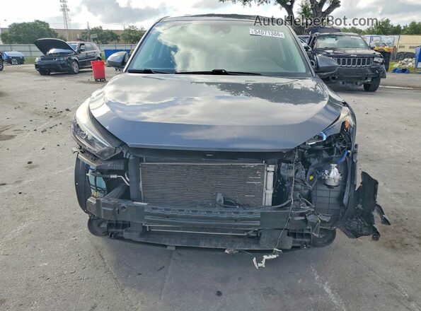 KM8J23A45MU312455 2021 HYUNDAI TUCSON Gray Вид спереду