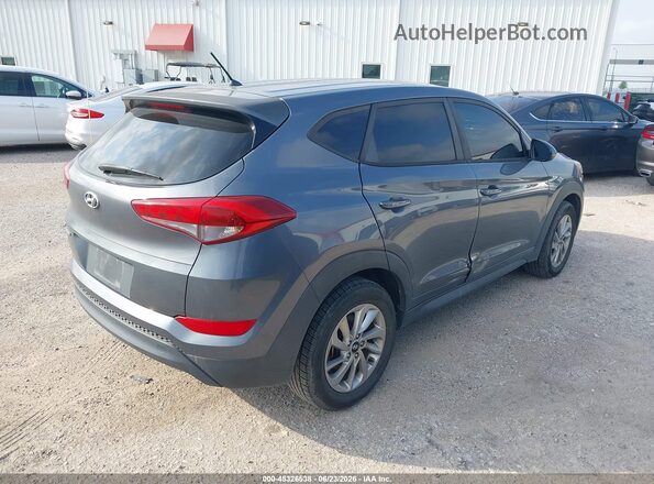 KM8J23A46JU675150 2018 HYUNDAI TUCSON Gray Trasero derecho