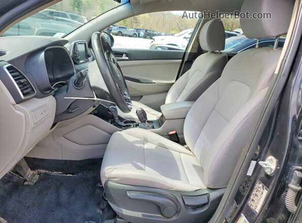 KM8J23A46LU156957 2020 HYUNDAI TUCSON Black Սալոնի դիմացի տեսք