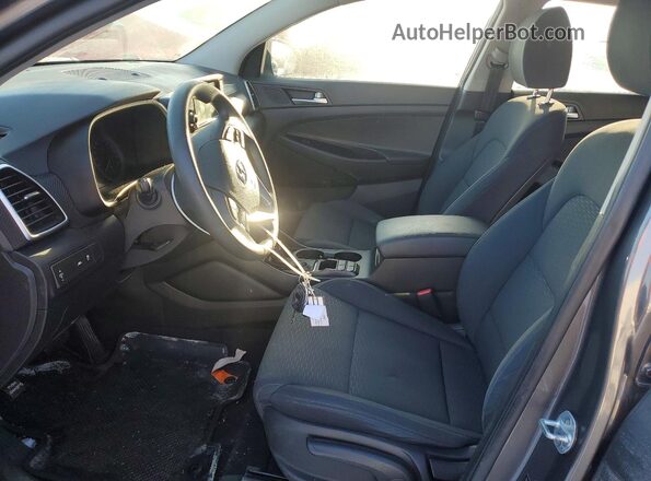 KM8J23A46LU226392 2020 HYUNDAI TUCSON Gray Front interior view