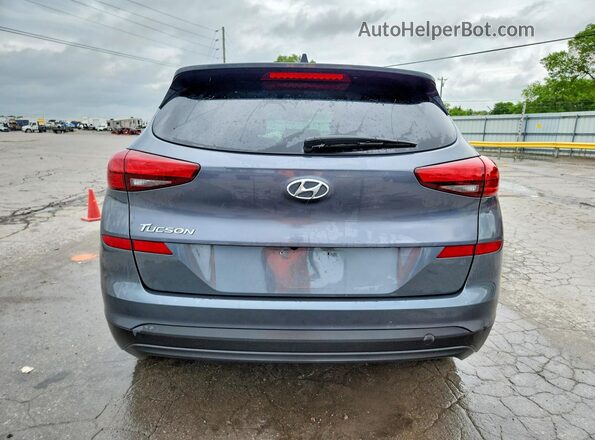 KM8J23A47KU896029 2019 HYUNDAI TUCSON Gray Հետևի տեսք