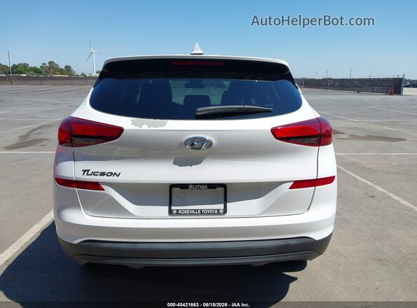 KM8J23A47LU077815 2020 HYUNDAI TUCSON White წინა ხედი