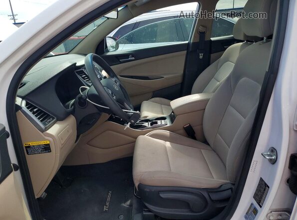 KM8J23A48GU231387 2016 HYUNDAI TUCSON White Vista interior delantera