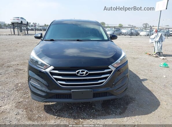 KM8J23A48JU698557 2018 HYUNDAI TUCSON Black 