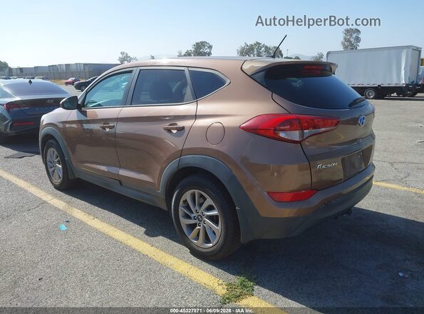 KM8J23A49GU098901 2016 HYUNDAI TUCSON Brown Հետևի ձախ