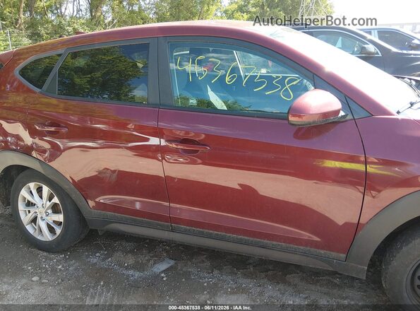 KM8J23A49KU845972 2019 HYUNDAI TUCSON Red 