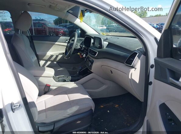 KM8J23A49LU189385 2020 HYUNDAI TUCSON White Front interior view