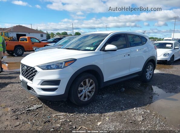 KM8J23A49LU189385 2020 HYUNDAI TUCSON White Front left