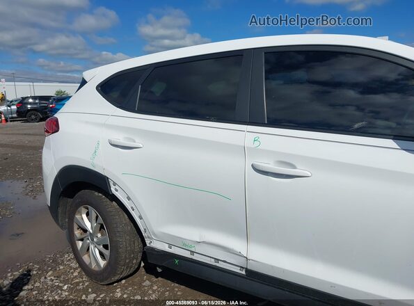 KM8J23A49LU189385 2020 HYUNDAI TUCSON White Front view