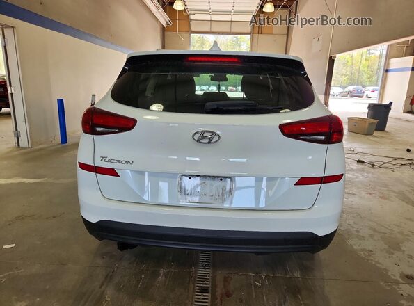 KM8J23A4XLU078747 2020 HYUNDAI TUCSON White უკანა ხედი