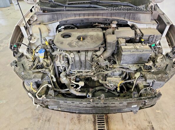 KM8J23A4XLU078747 2020 HYUNDAI TUCSON White ძრავის განყოფილების ხედი