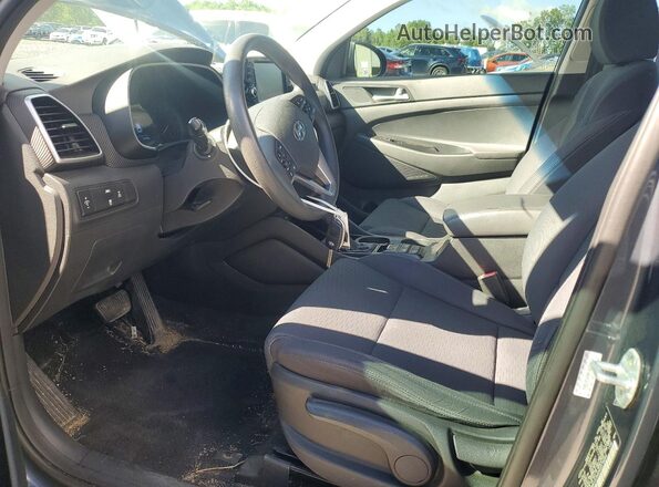 KM8J2CA40KU079064 2019 HYUNDAI TUCSON Black Вид салону спереду