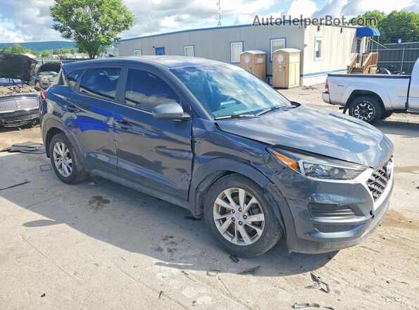 KM8J2CA40KU079064 2019 HYUNDAI TUCSON Black Передня права чверть