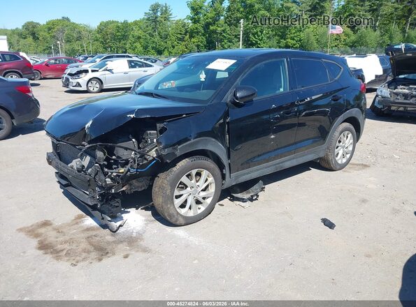 KM8J2CA41KU072866 2019 HYUNDAI TUCSON Black Przód lewy