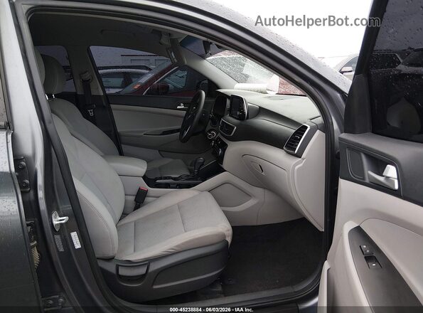 KM8J2CA41KU868677 2019 HYUNDAI TUCSON Gray Սալոնի դիմացի տեսք