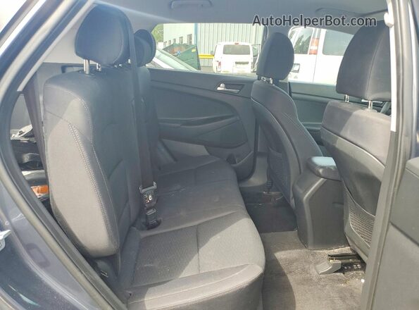 KM8J2CA41KU955091 2019 HYUNDAI TUCSON Blue Rear seats view