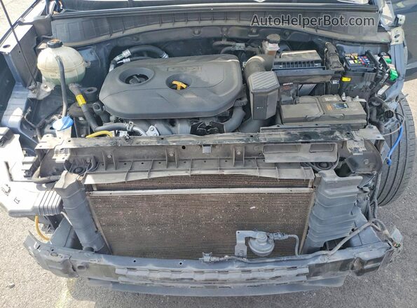 KM8J2CA41KU955091 2019 HYUNDAI TUCSON Blue Rear interior view