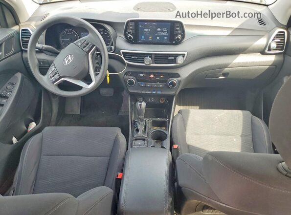 KM8J2CA41KU955091 2019 HYUNDAI TUCSON Blue Dashboard view