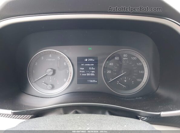 KM8J2CA41KU992402 2019 HYUNDAI TUCSON Blue Հետևի նստատեղերի տեսք
