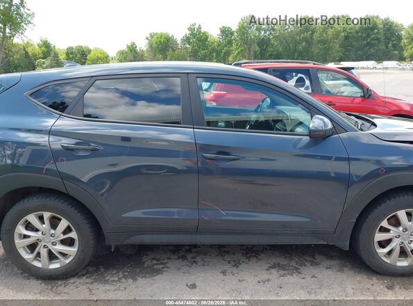 KM8J2CA41KU992402 2019 HYUNDAI TUCSON Blue Սալոնի հետևի տեսք