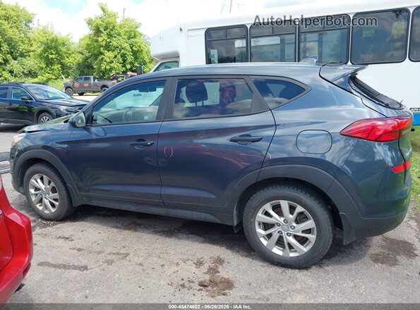 KM8J2CA41KU992402 2019 HYUNDAI TUCSON Blue Սալոնի 360 աստիճան տեսք