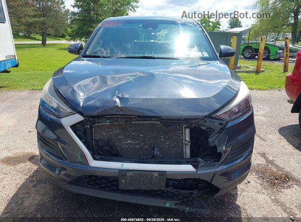 KM8J2CA41KU992402 2019 HYUNDAI TUCSON Blue Սարքավորումների վահանակի տեսք