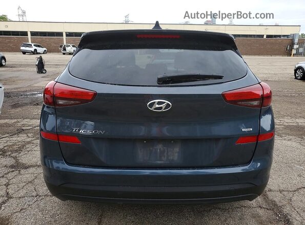 KM8J2CA41LU170104 2020 HYUNDAI TUCSON Blue Rear view