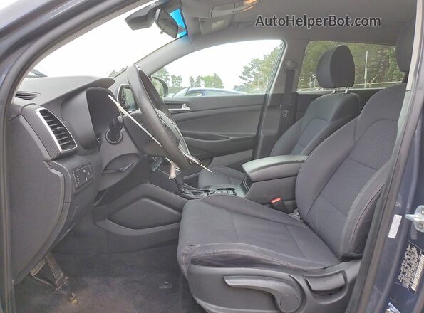 KM8J2CA41LU170104 2020 HYUNDAI TUCSON Blue Front interior view