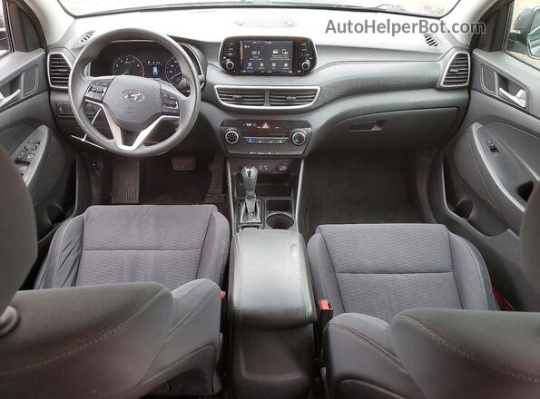 KM8J2CA41LU170104 2020 HYUNDAI TUCSON Blue Dashboard view