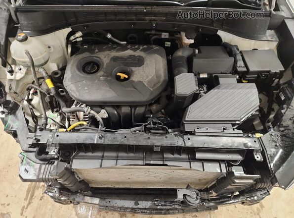KM8J2CA41LU263527 2020 HYUNDAI TUCSON White Engine compartment view