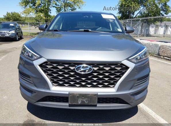 KM8J2CA41MU347493 2021 HYUNDAI TUCSON Gray Widok z przodu