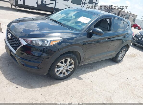 KM8J2CA42KU074948 2019 HYUNDAI TUCSON Black Przód lewy