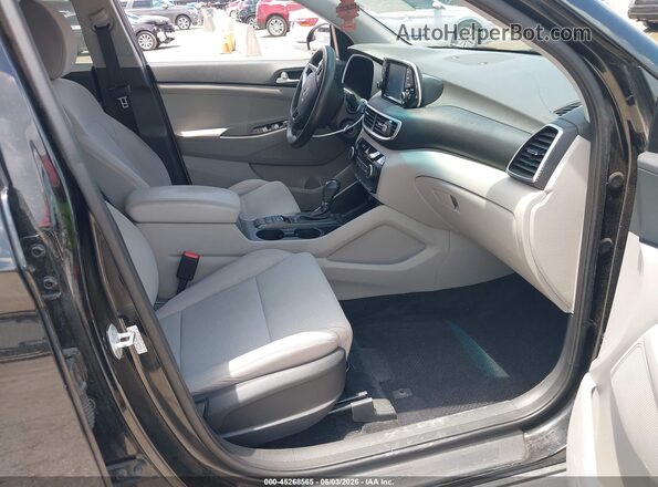 KM8J2CA42KU074948 2019 HYUNDAI TUCSON Black Widok wnętrza z przodu