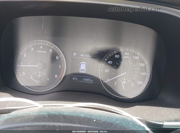 KM8J2CA42KU074948 2019 HYUNDAI TUCSON Black Widok tylnych siedzeń