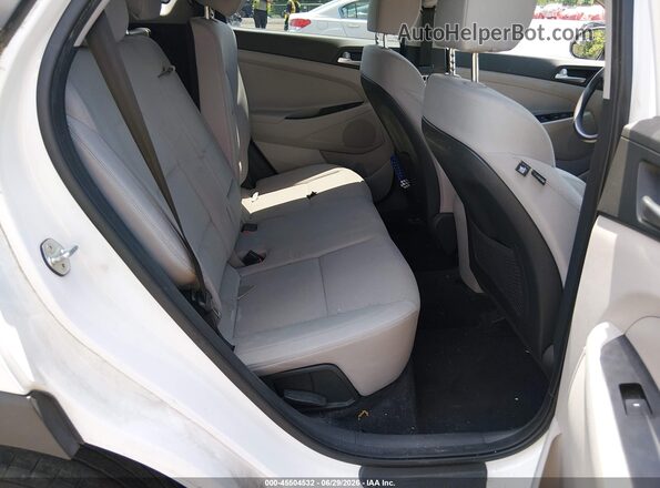 KM8J2CA42LU212666 2020 HYUNDAI TUCSON White VIN კოდის სტიკერის ხედი