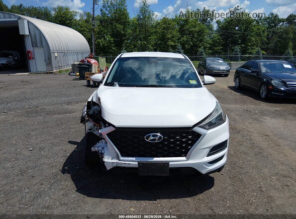 KM8J2CA42LU212666 2020 HYUNDAI TUCSON White ხელსაწყოთა პანელის ხედი