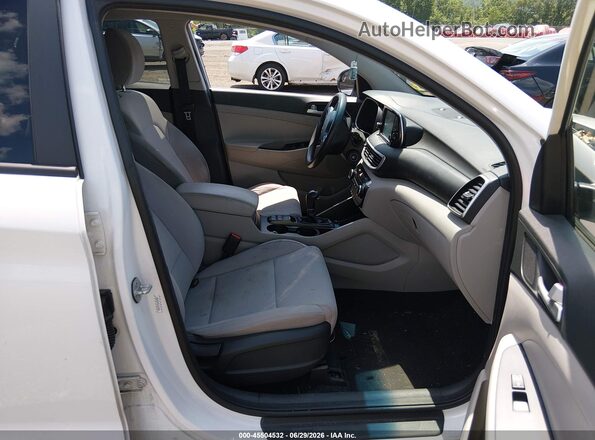 KM8J2CA42LU212666 2020 HYUNDAI TUCSON White წინა სალონის ხედი